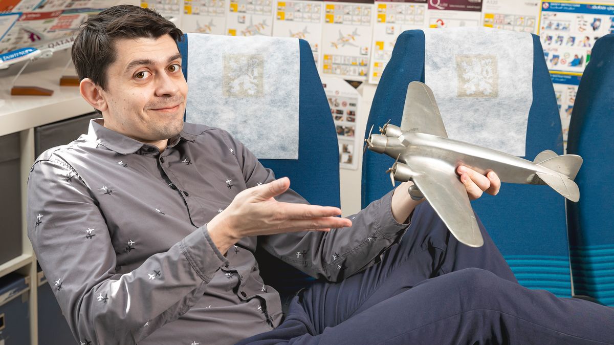 Youtuber Rosťa Kopecký odhaluje zákulisí letecké dopravy